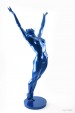 Yves Pires - Sculptures : L'Eveil Nacr Bleu