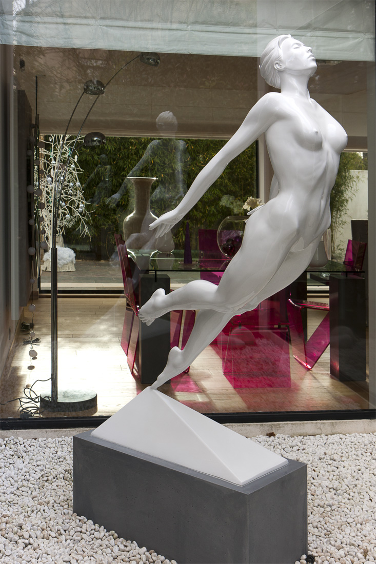 Yves Pires - Sculptures : L'Envol Nacré