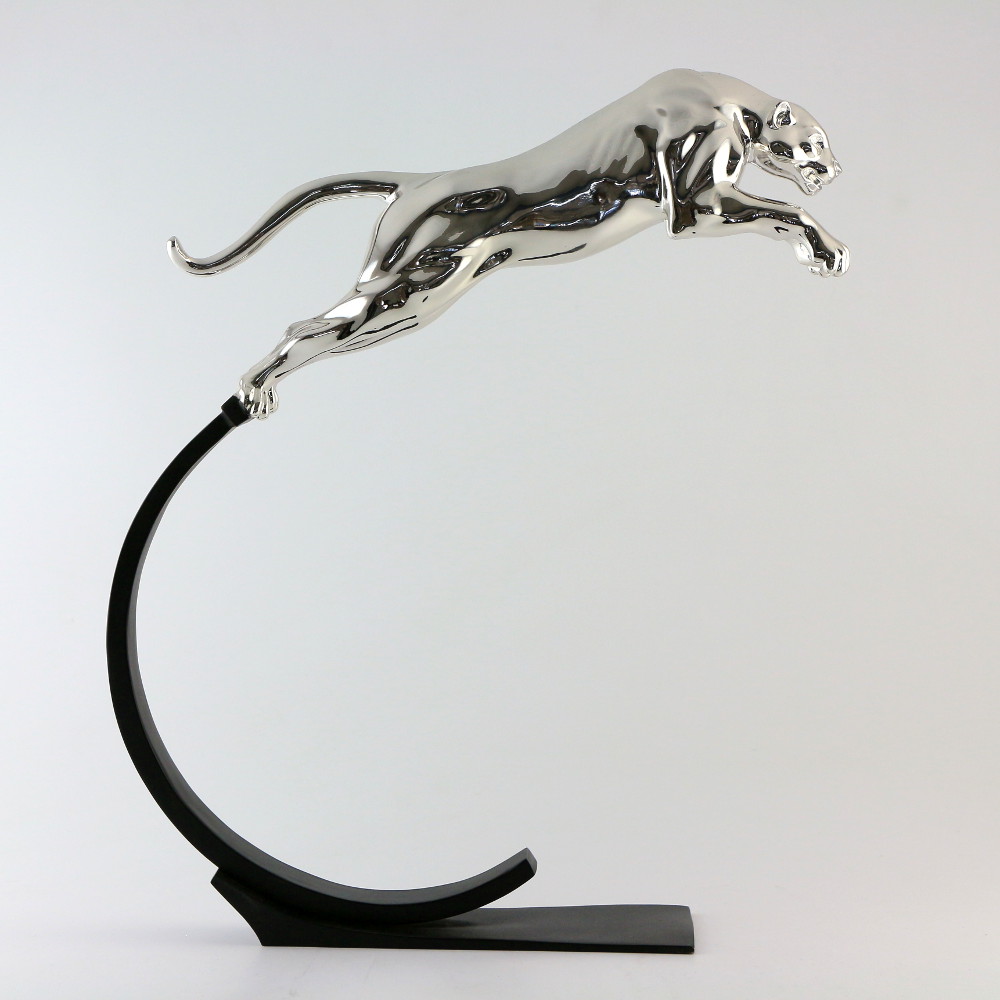 Yves Pires - Sculptures : Le Saut Chrome