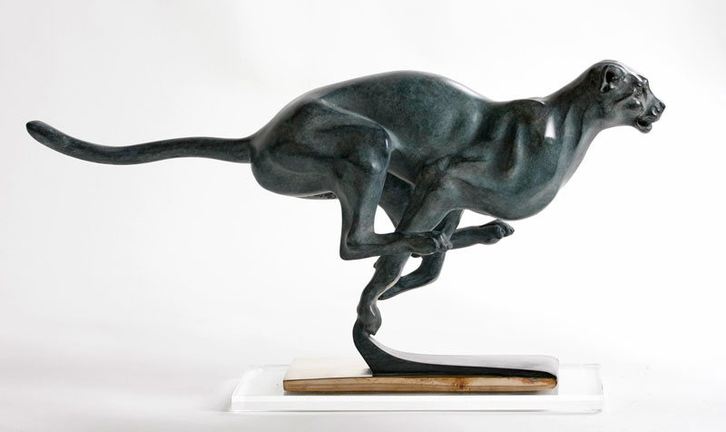 Yves Pires - Sculptures : La course