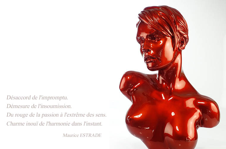 Yves Pires - Sculptures : Yulia Red Star