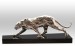 Yves Pires - Sculptures : Panthère Chromée